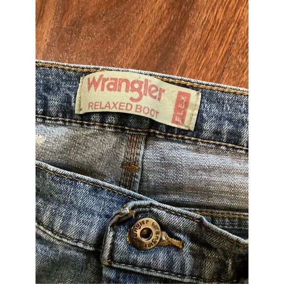 Wrangler Distressed Jeans size 36/32 - Picture 3 of 8